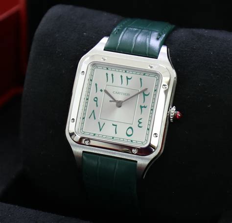 cartier santos arab|cartier santos middle east edition.